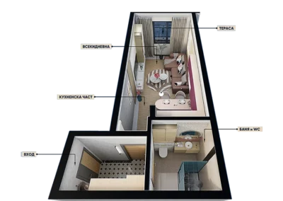 floor plan 1rm